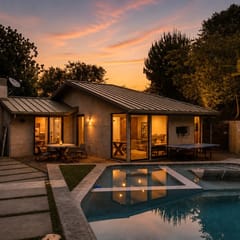 ৎ୭Cozy Oasis in Oakley w/ Basketball court &Pool