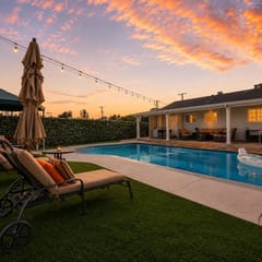 ৎ୭Glamour Home ৎ୭ Pool • Games•  Jacuzzi & more