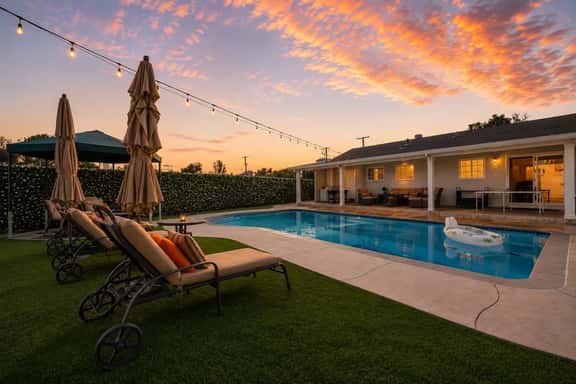 ৎ୭Glamour Home ৎ୭ Pool • Games• Jacuzzi & more - Image 1