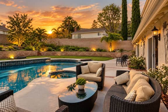 ৎ୭Porter Ranch Oasis | Pool & Jacuzziৎ୭ - Image 2